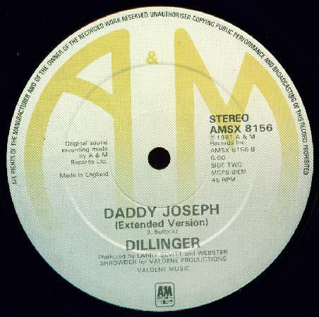 Dillinger : Reggae Beat (12")