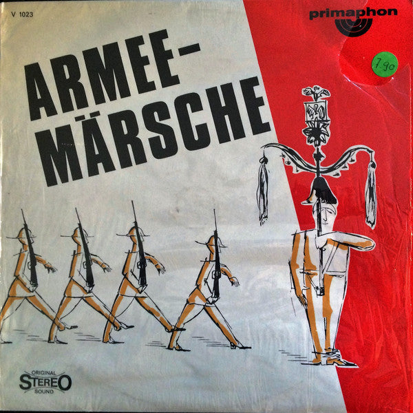 Großes Blasorchester Des Musikvereins Onstmettingen : Armee- Märsche (LP, Album)