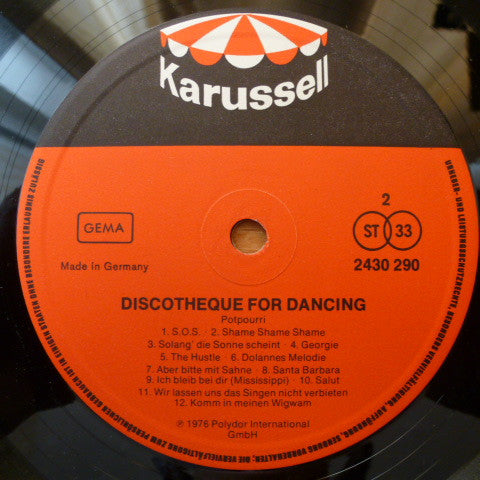 Various : Discotheque For Dancing (LP, Comp)