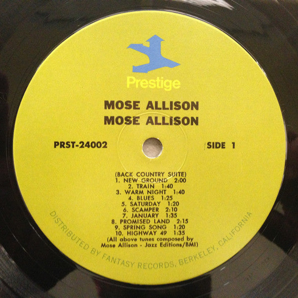 Mose Allison : Mose Allison (2xLP, Comp, Hol)