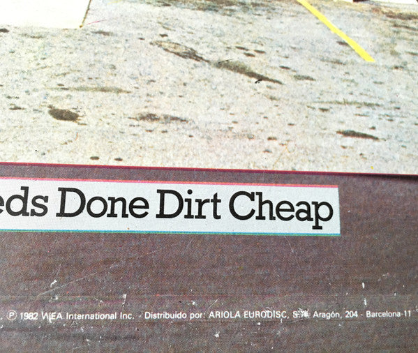 AC/DC : Dirty Deeds Done Dirt Cheap (LP, Album, RE)