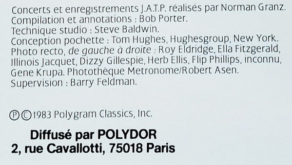 Oscar Peterson - Illinois Jacquet - Herb Ellis : Blues In Chicago 1955 (LP, Album)