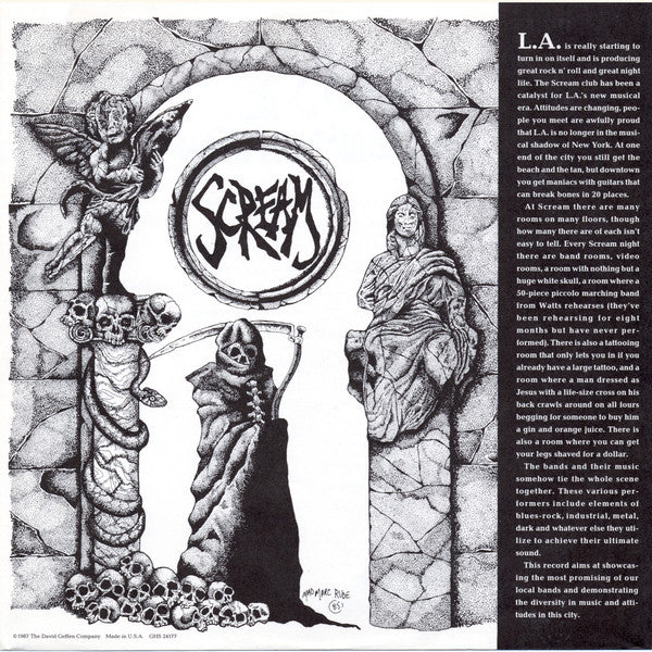 Various : Scream (The Compilation) (LP, Comp)