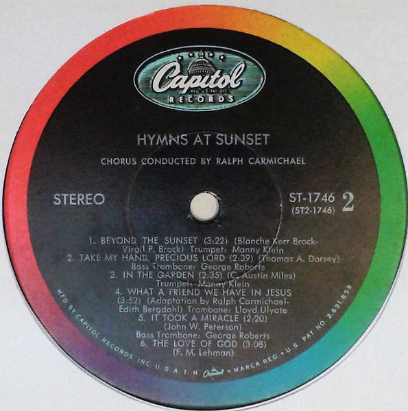 Ralph Carmichael : Hymns At Sunset (LP)