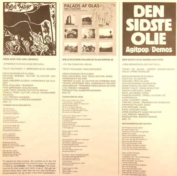 Various : Demos Samlet (LP, Comp)