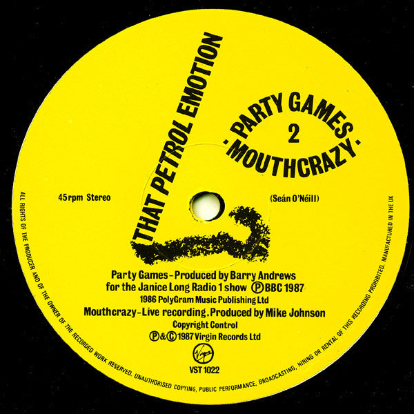 That Petrol Emotion : Genius Move (12")