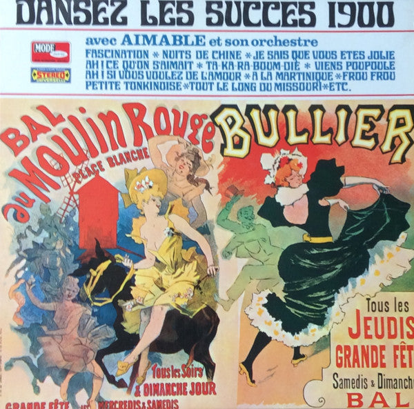 Aimable : Dansez Les Succès 1900 (LP, Album)