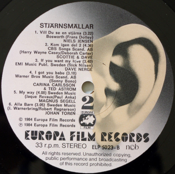 Various : Stjärnsmällar (LP, Comp)