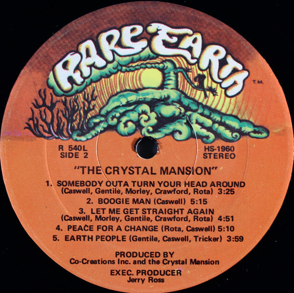 Crystal Mansion : The Crystal Mansion (LP, Album, Sup)