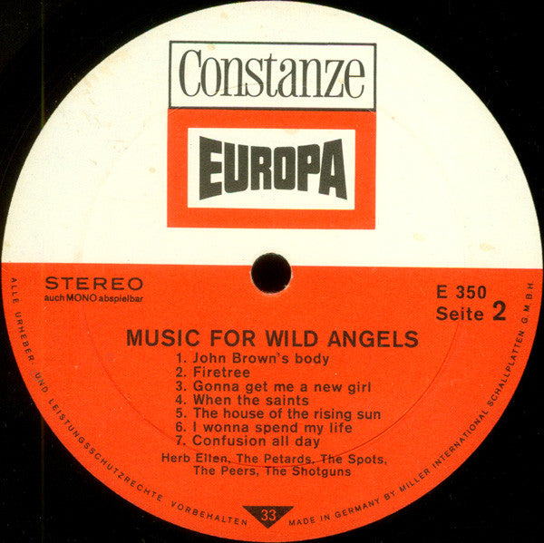 Various : Music For Wild Angels (LP, Comp)