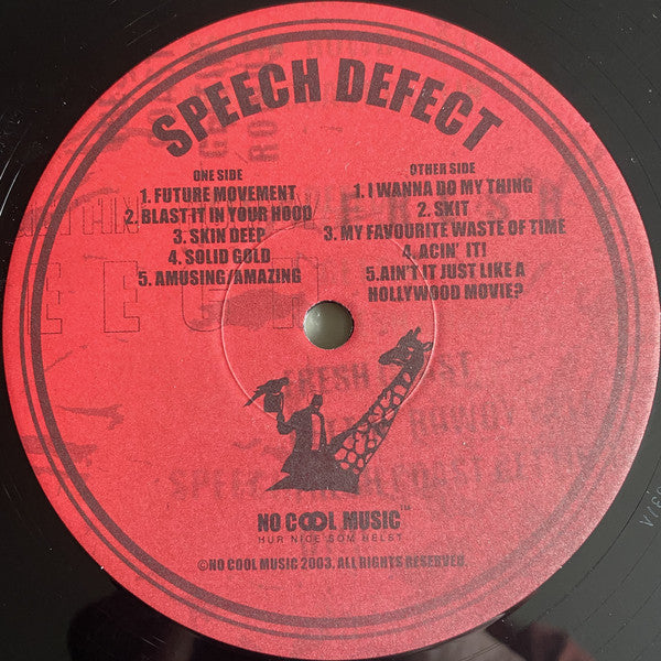 Speech Defect : Freshcoast Gettin' Rowdy (LP)