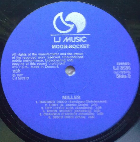 Milles (2) : Moon-Rocket (LP)