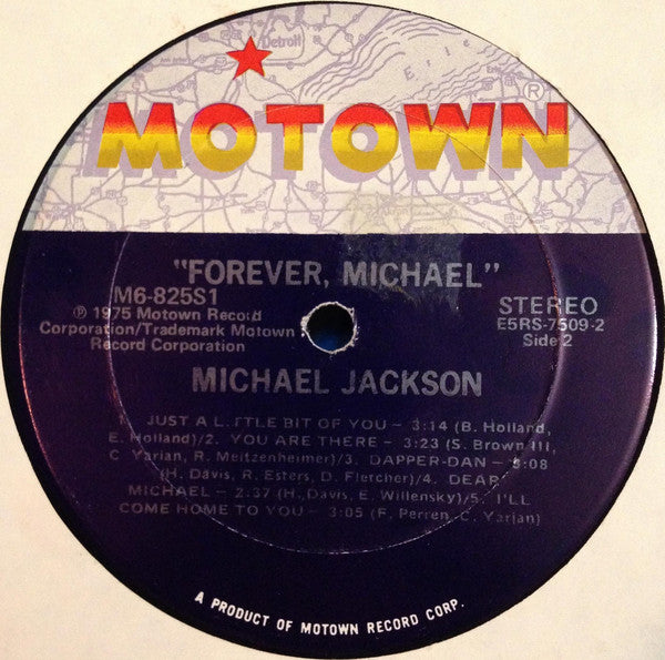 Michael Jackson : Forever, Michael (LP, Album, Gat)