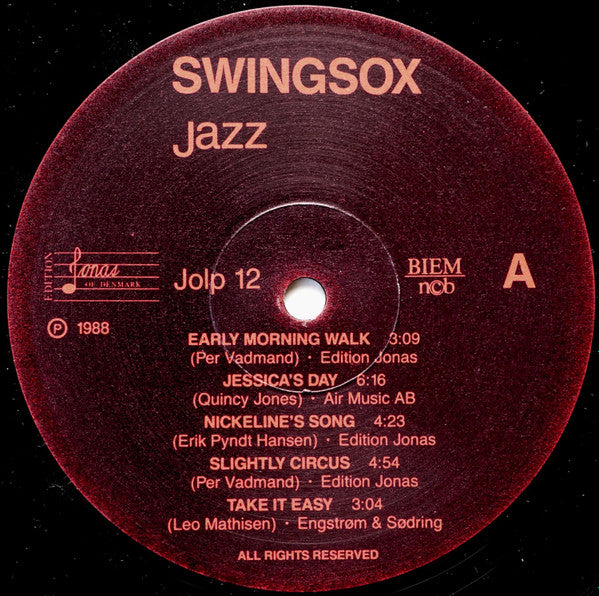 Swingsox : Jazz (LP, Album)