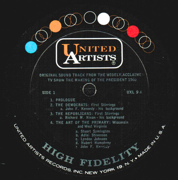 Theodore H. White / Martin Gabel : The Making Of The President 1960 (Original Sound Track) (2xLP, Album, Mono)