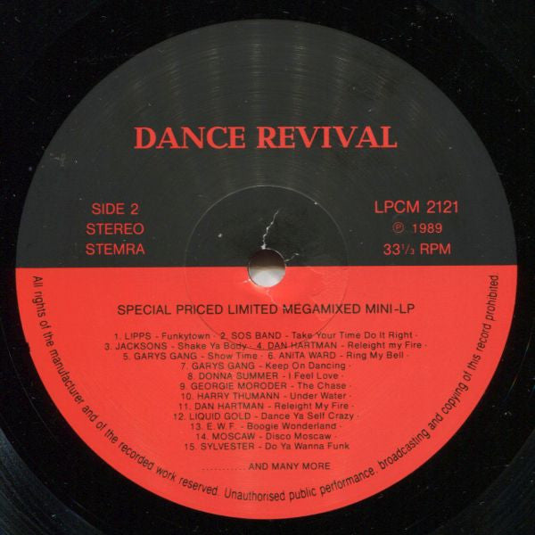 Various : Dance Revival (LP, Mixed, Unofficial)