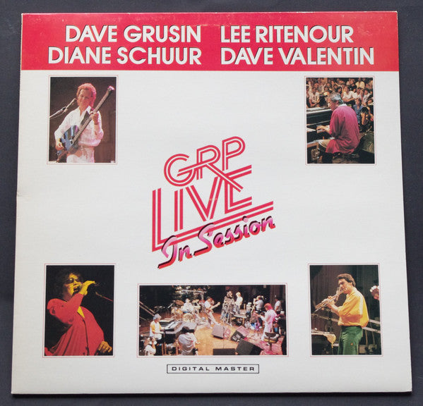 Dave Grusin / Lee Ritenour / Diane Schuur / Dave Valentin : GRP Live In Session (LP, Album)