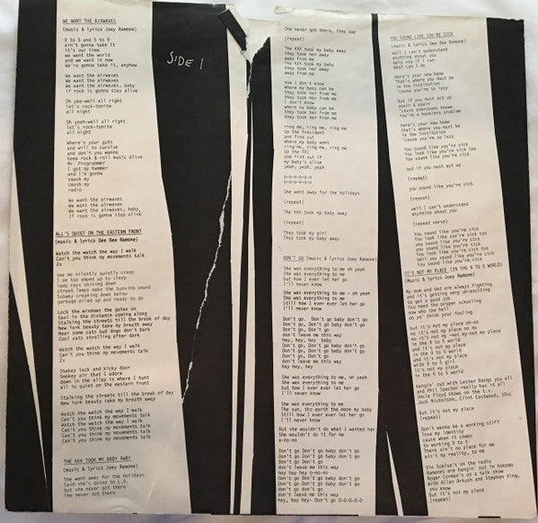 Ramones : Pleasant Dreams (LP, Album, Win)