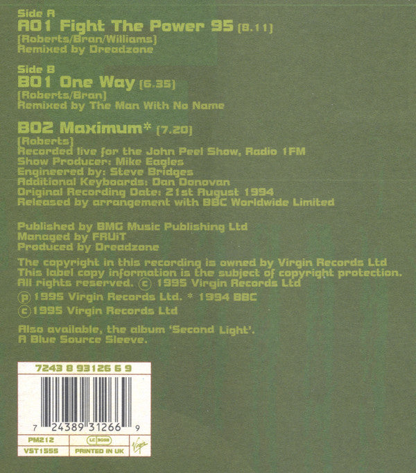 Dreadzone : Maximum EP (12", EP)