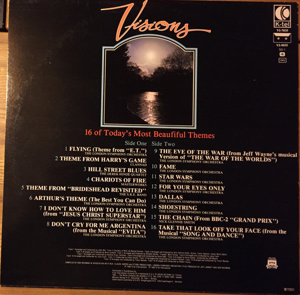 Various : Visions (LP, Comp)