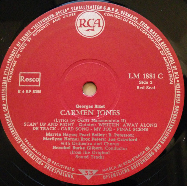 Georges Bizet : Carmen Jones (LP, Album)