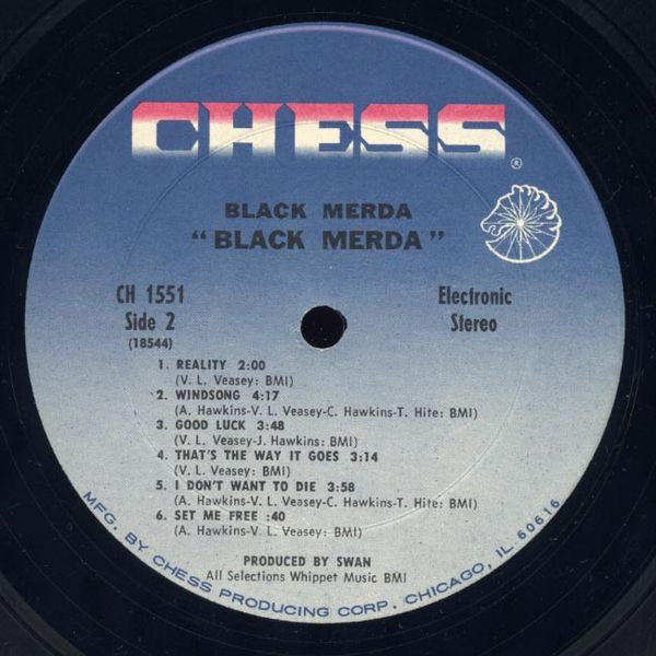 Black Merda : Black Merda (LP, Album)