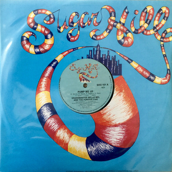 Grandmaster Melle Mel & The Furious Five : Pump Me Up (12", P/Mixed)