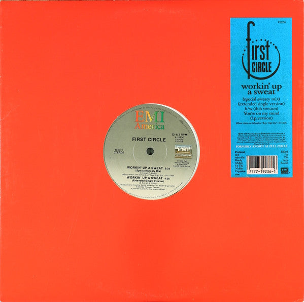 First Circle : Workin' Up A Sweat (12")
