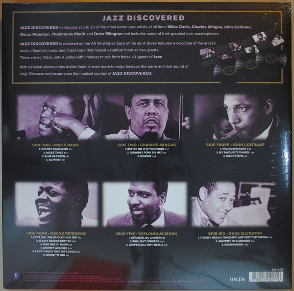 Various : Jazz Discovered (3xLP)