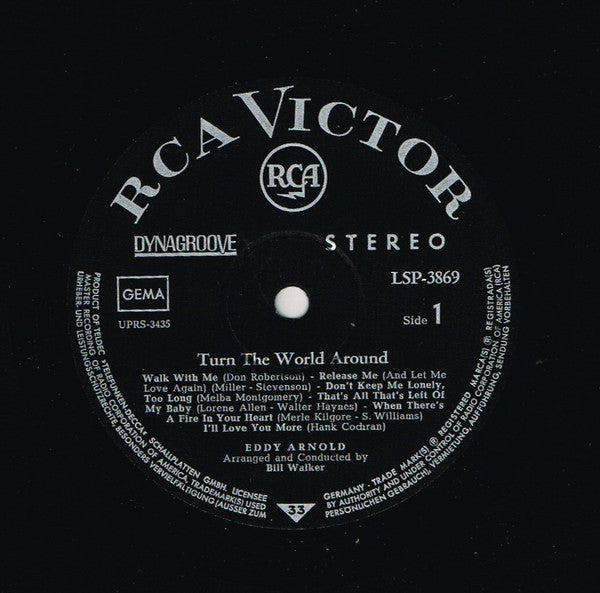 Eddy Arnold : Turn The World Around (LP, Album)