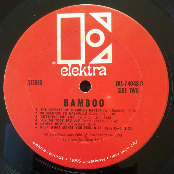 Bamboo (11) : Bamboo (LP, Album, RE)