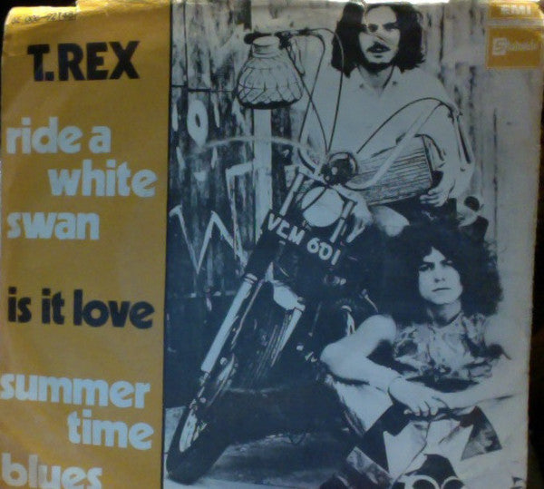T. Rex : Ride A White Swan (7", Single, pus)