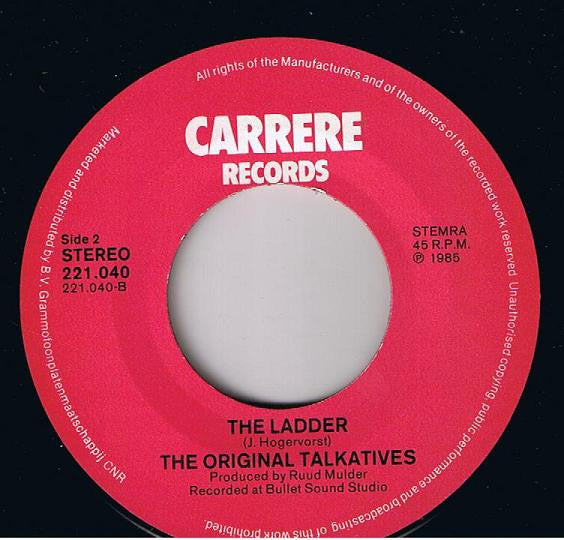 The Original Talkatives : Pickin' Up (7")