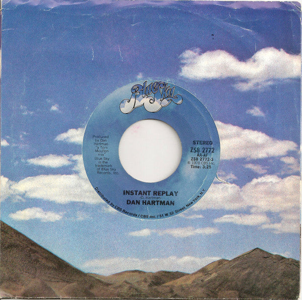 Dan Hartman : Instant Replay (7", Single, Styrene, Pit)