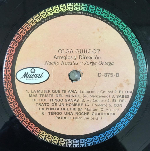 Olga Guillot : Olga Guillot (LP, Album)