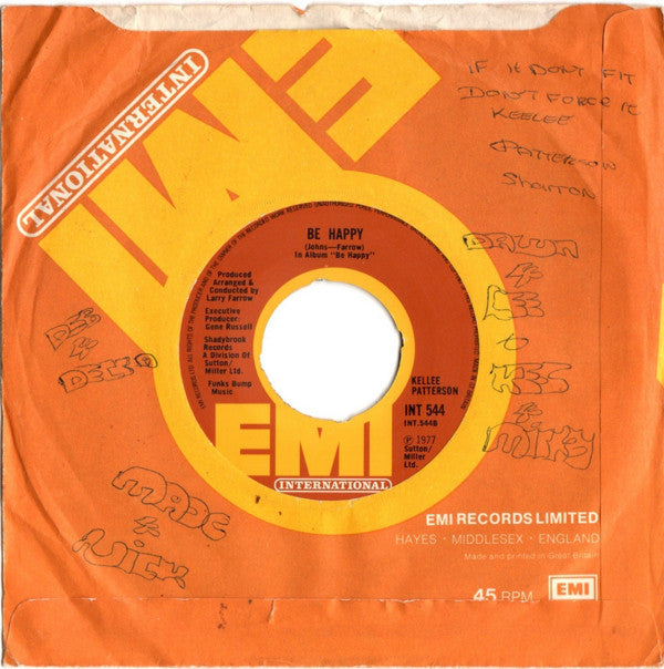 Kellee Patterson : If It Don't Fit, Don't Force It (7", Single)