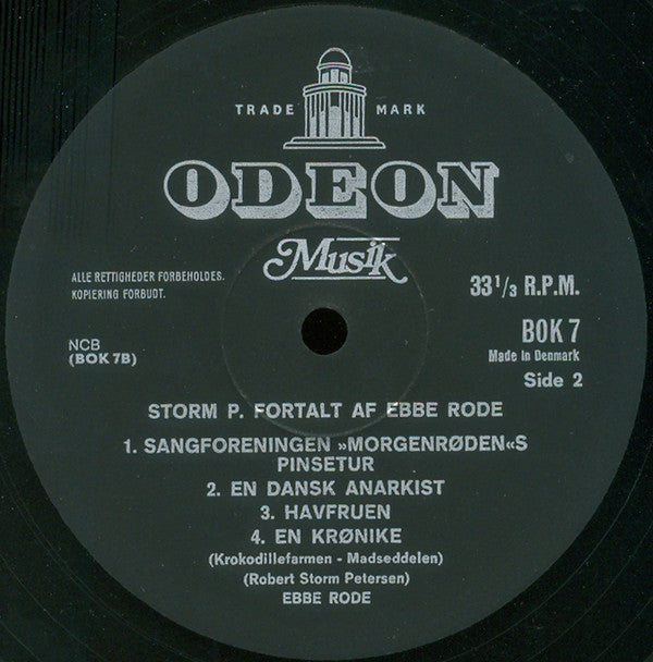 Ebbe Rode : Storm P. Fortalt Af Ebbe Rode (LP)