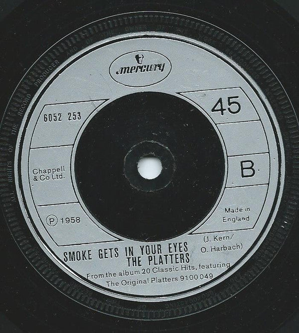 The Platters : Only You (And You Alone) (7", RE)