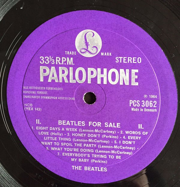 The Beatles : Beatles For Sale (LP, Album, Gat)