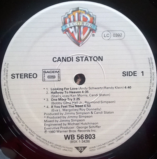 Candi Staton : Candi Staton (LP, Album)