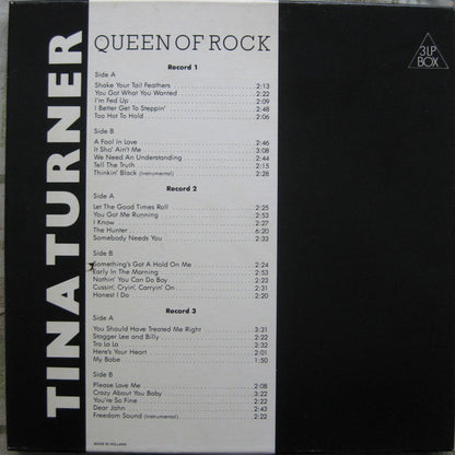 Tina Turner : Queen Of Rock (3xLP, Unofficial)
