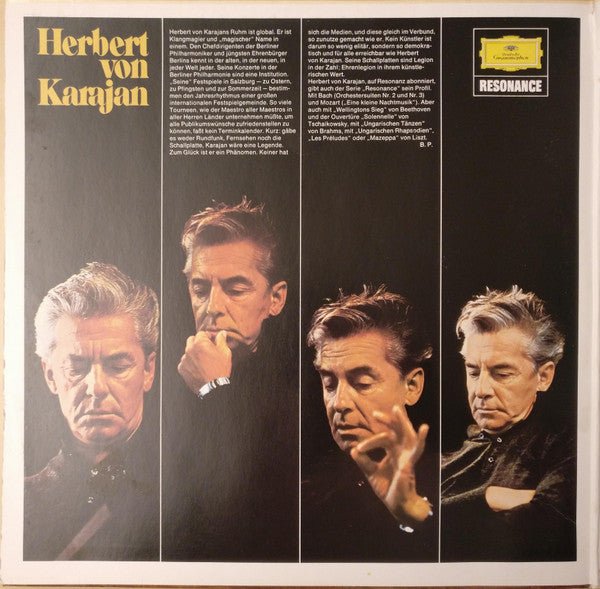 Johann Sebastian Bach  - Berliner Philharmoniker, Herbert von Karajan : Brandenburgische Konzerte Nr.1-6 (2xLP, RE, Gat)