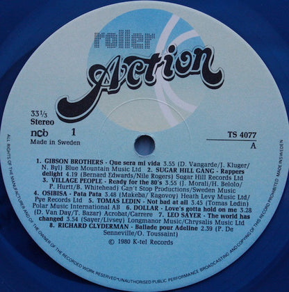 Various : Roller Action (LP, Comp, Blu)