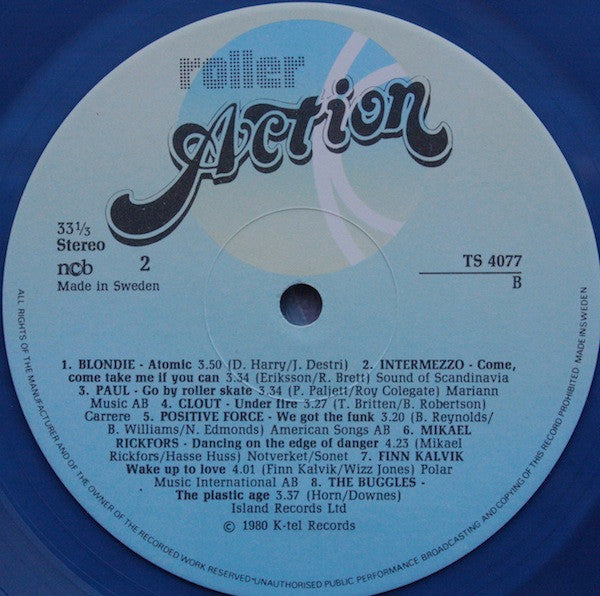 Various : Roller Action (LP, Comp, Blu)