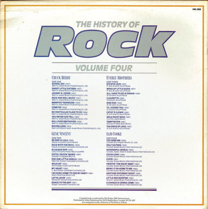 Chuck Berry / Gene Vincent / Everly Brothers / Sam Cooke : The History Of Rock (Volume Four) (2xLP, Comp, Mono)