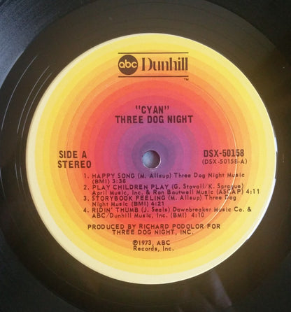 Three Dog Night : Cyan (LP, Album, RE)