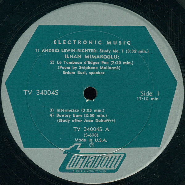 Various : Electronic Music (LP, Album)