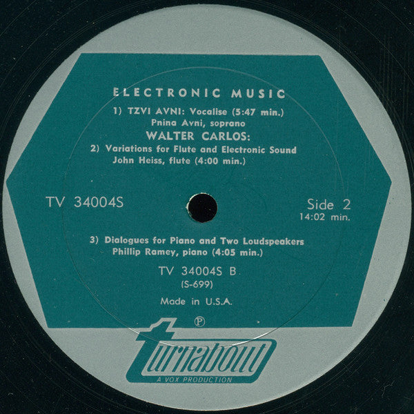 Various : Electronic Music (LP, Album)