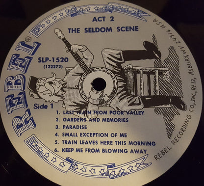 The Seldom Scene : Act Two (LP, Album, RP)