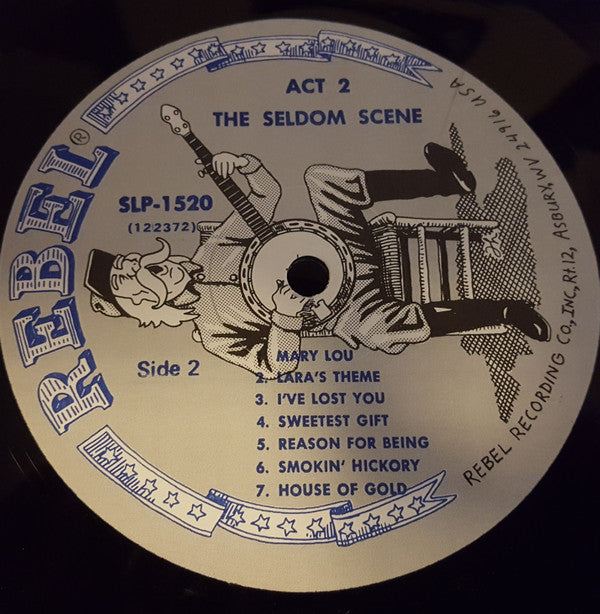 The Seldom Scene : Act Two (LP, Album, RP)